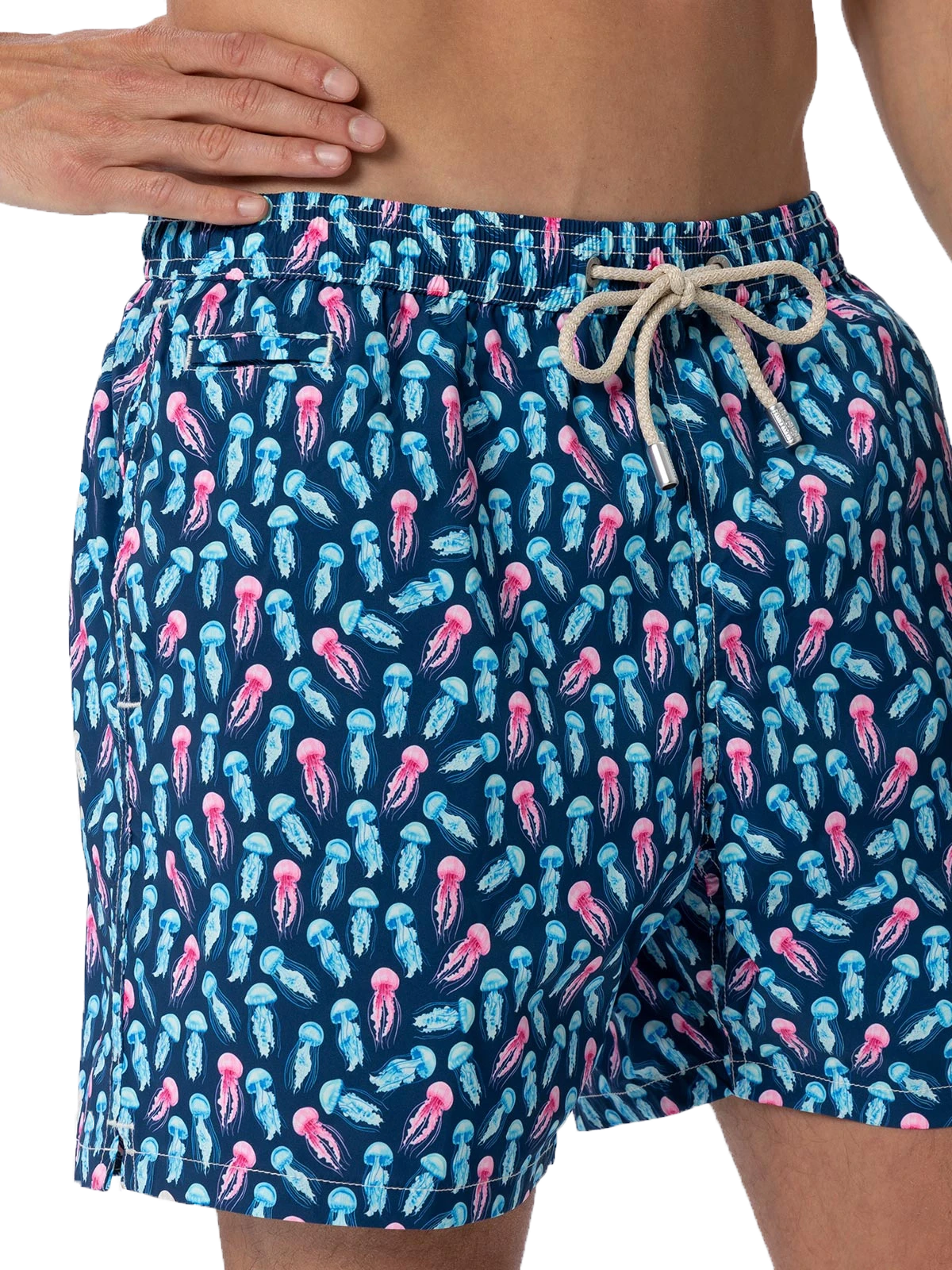 MC2 Saint Barth Comfort Light Classic Stretch Swim Shorts With Jellyfishes Print 6 MC2 Saint Barth Comfort Light Classic Stretch Swim Shorts With Jellyfishes Print - Image 4