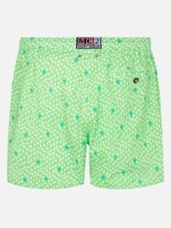 Alternative view of MC2 Saint Barth Comfort Light Swim Shorts With Palm Print