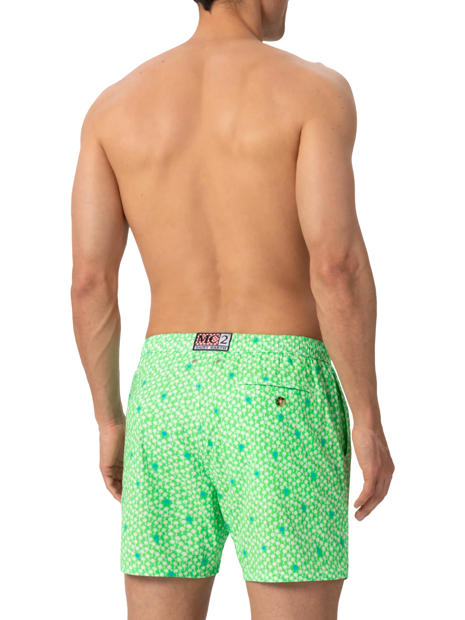 MC2 Saint Barth Comfort Light Swim Shorts With Palm Print 6 MC2 Saint Barth Comfort Light Swim Shorts With Palm Print - Image 4