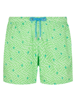 MC2 Saint Barth Comfort Light Swim Shorts With Palm Print