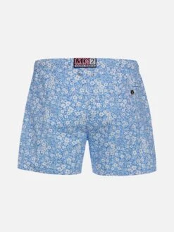 Alternative view of MC2 Saint Barth Comfort Light Classic Stretch Swim Shorts With Flower Print