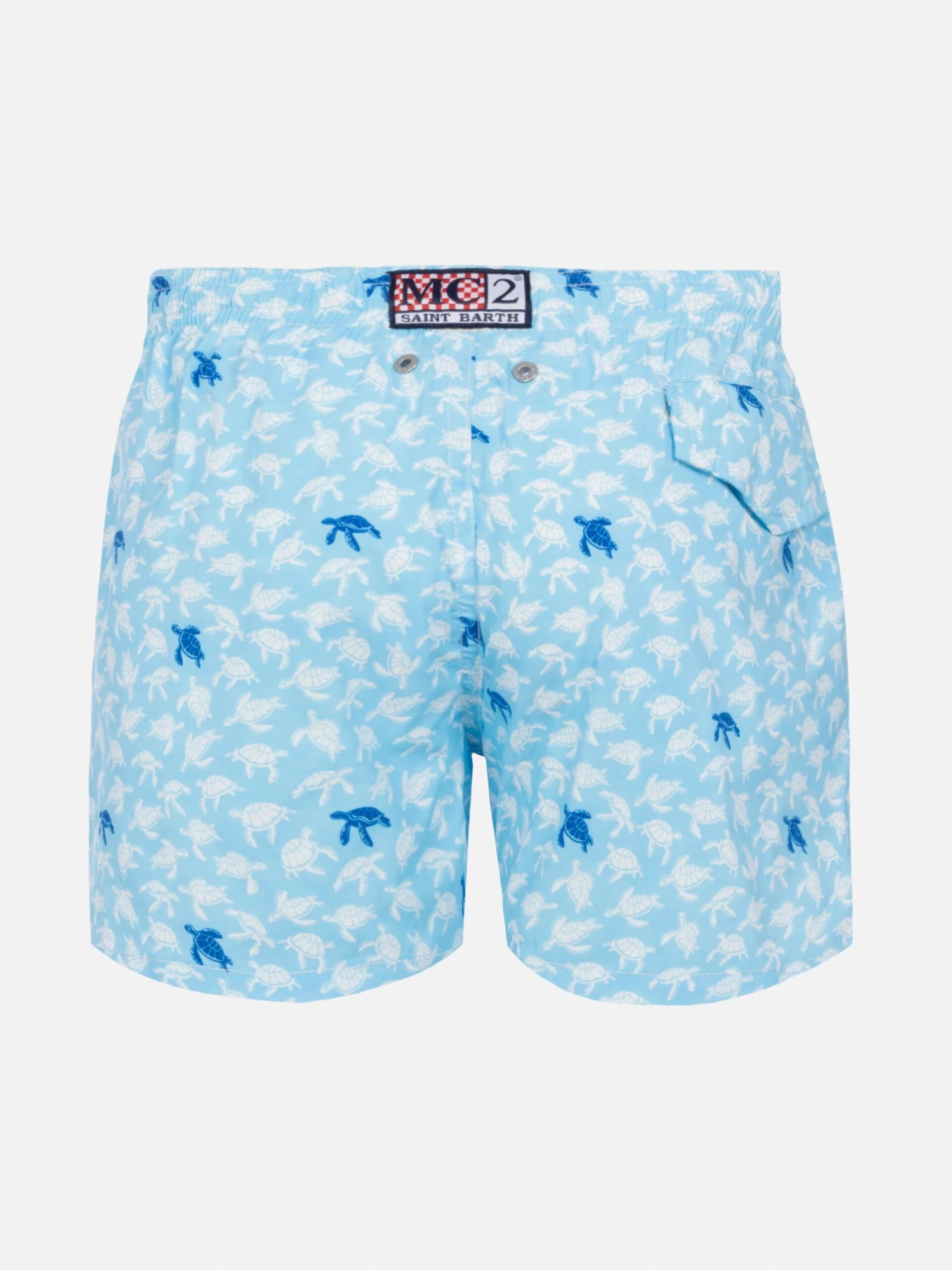 MC2 Saint Barth Comfort Light Swim Shorts With Turtle Print 4 MC2 Saint Barth Comfort Light Swim Shorts With Turtle Print - Image 2