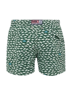 Alternative view of MC2 Saint Barth Comfort Light Swim Shorts With Shark Print
