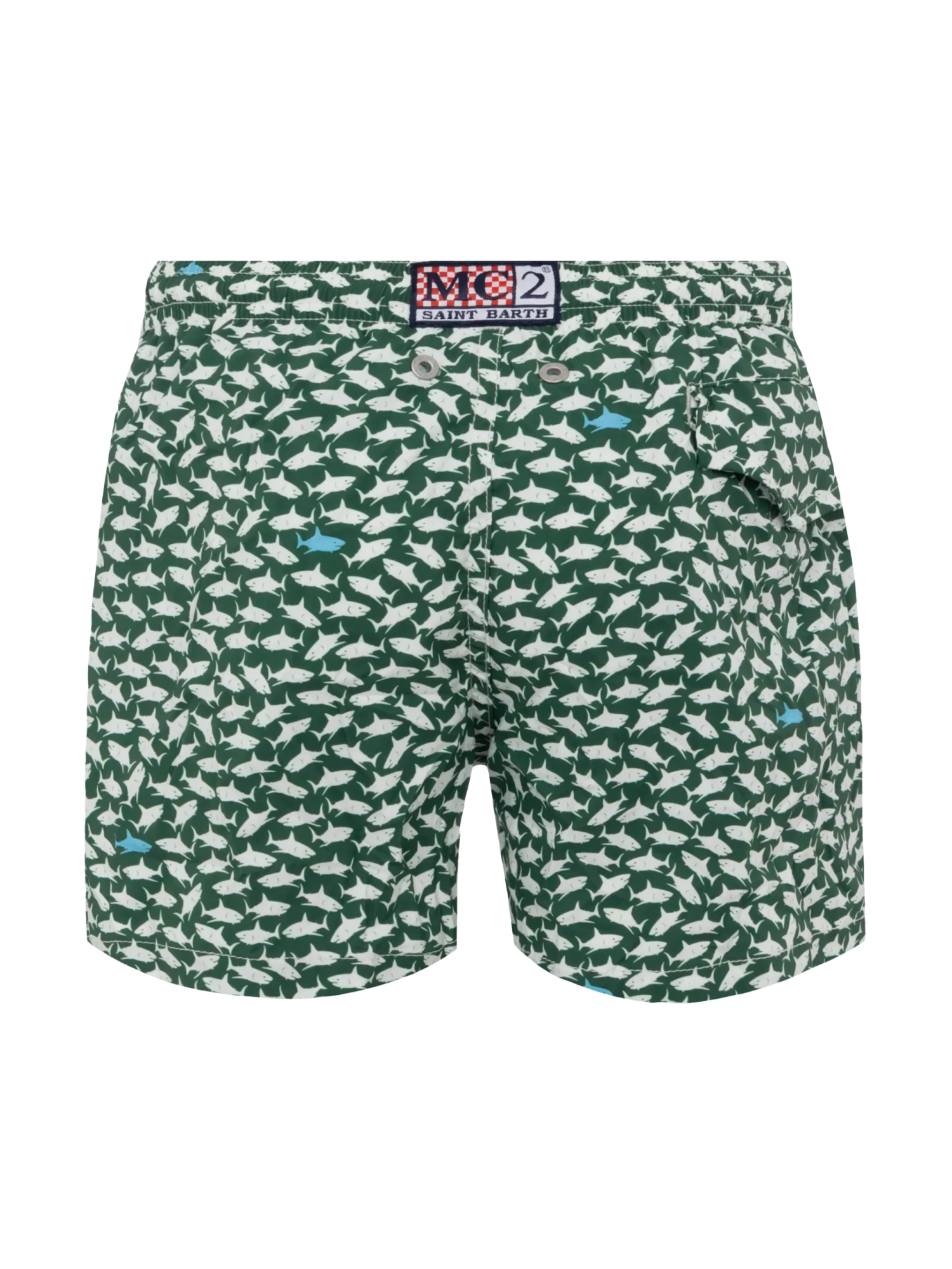 MC2 Saint Barth Comfort Light Swim Shorts With Shark Print 4 MC2 Saint Barth Comfort Light Swim Shorts With Shark Print - Image 2