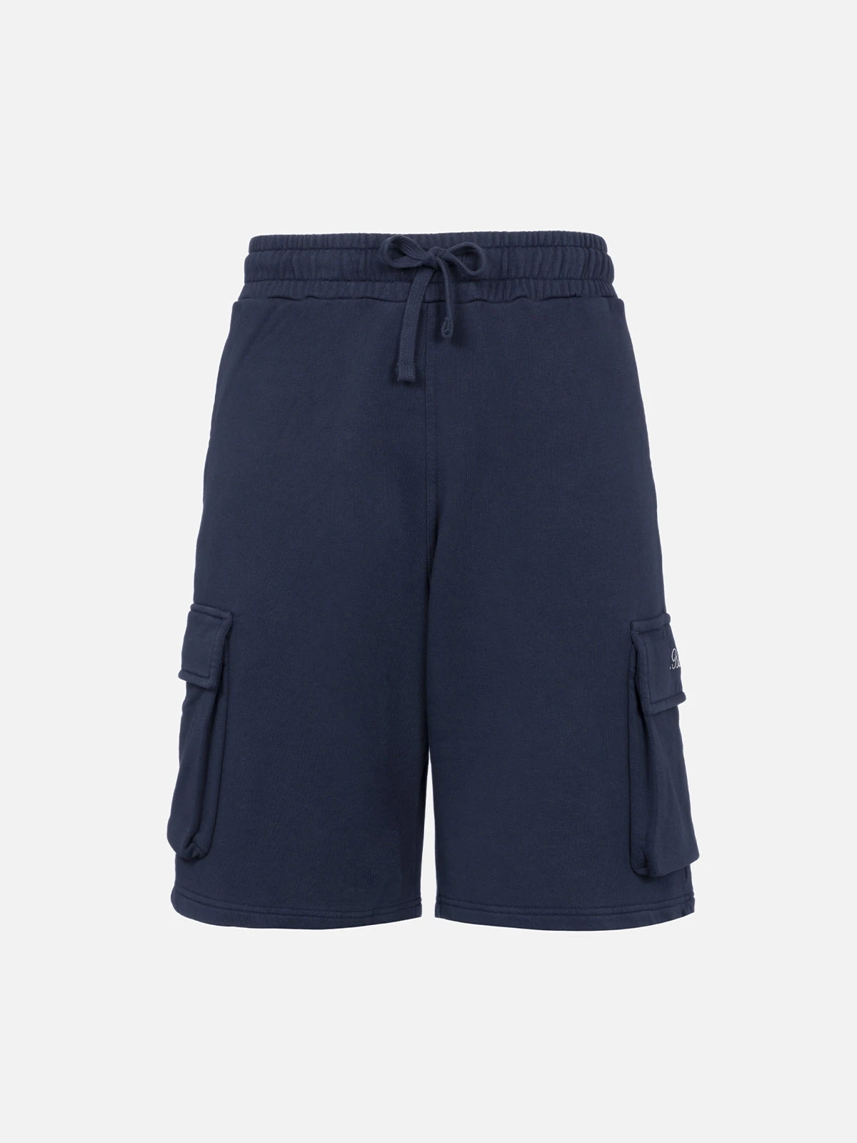 MC2 Saint Barth Man Navy Blue Cargo Short Pants Cargy 6 MC2 Saint Barth Man Navy Blue Cargo Short Pants Cargy - Image 4