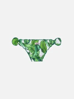 Alternative view of MC2 Saint Barth Cric Classic Swim Briefs With Banana Leaves Print