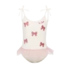 MC2 Saint Barth Dancer One-piece Swimsuit With Tulle Ruffle And Glittered Bows 2 MC2 Saint Barth Dancer One-piece Swimsuit With Tulle Ruffle And Glittered Bows -MC2 Saint Barth Store UID DANC000101175H GIRL ONEPIECE WHITE PLAINCOLOR 20250407083500 01