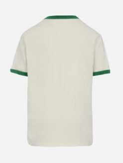 Alternative view of MC2 Saint Barth Boy White Cotton T-shirt Dean Jr With Australian Embroidery | AUSTRALIAN BRAND SPECIAL EDITION