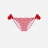 MC2 Saint Barth Swim Briefs Dolly With Striped Print 1 MC2 Saint Barth Swim Briefs Dolly With Striped Print -MC2 Saint Barth Store UID DOL0001LIN41 GIRL BOTTOM RED MC2 MC2 01