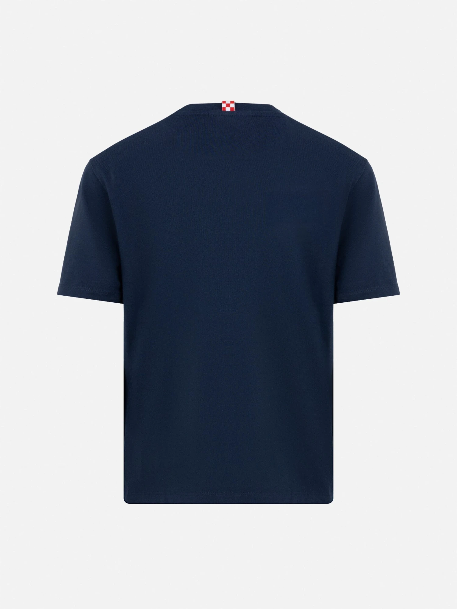 MC2 Saint Barth Navy Blue Cotton Jersey T-shirt Dover With St. Barth Embroidery 5 MC2 Saint Barth Navy Blue Cotton Jersey T-shirt Dover With St. Barth Embroidery - Image 3
