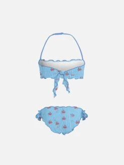 Alternative view of MC2 Saint Barth Girl Classic Bandeau Bikini Emy With Crab Print