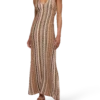 MC2 Saint Barth Eydis Raschel Knit Chevron Slip Dress 1 MC2 Saint Barth Eydis Raschel Knit Chevron Slip Dress -MC2 Saint Barth Store UID EYDI00101060H WOMAN DRESS BROWN CHEVRON 0 20250505123500 1