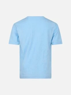 Alternative view of MC2 Saint Barth Boy Light Blue Terry T-shirt Gary With St. Barth Embroidery