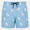 MC2 Saint Barth Man Mid-length Gustavia Swim-shorts With Octopus Print -MC2 Saint Barth Store UID GUS000100827F man Gustavia swim shorts octopus 1