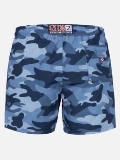 Alternative view of MC2 Saint Barth Man Mid-length Gustavia Swim-shorts With Camouflage Print
