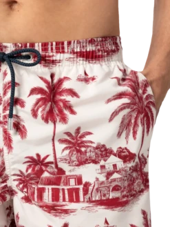 MC2 Saint Barth Mid-length Gustavia Swim-shorts With Toile De Jouy Print | AI CO-CREATED DESIGN BY RICKDICK - POWERED BY RED-EYE -MC2 Saint Barth Store UID GUS000102735H MAN SWIMSHORT WHITE AIBYRICKDICK 20250418133500 05