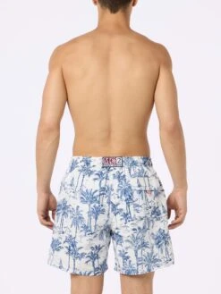 MC2 Saint Barth Mid-length Gustavia Swim-shorts With Toile De Jouy Print 9 MC2 Saint Barth Mid-length Gustavia Swim-shorts With Toile De Jouy Print -MC2 Saint Barth Store UID GUS000102774H MAN SWIMSHORT WHITE 4
