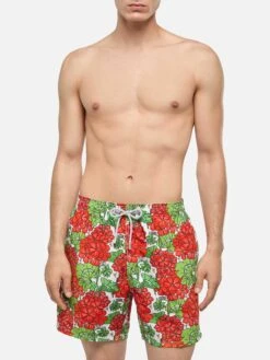 MC2 Saint Barth Mid-length Gustavia Swim-shorts With Flower Print | ALESSANDRO ENRIQUEZ SPECIAL EDITION 10 MC2 Saint Barth Mid-length Gustavia Swim-shorts With Flower Print | ALESSANDRO ENRIQUEZ SPECIAL EDITION -MC2 Saint Barth Store UID GUS000105368H MAN SWIMSHORT WHITE CHARACTERS ALESSANDROENRIQUEZ 1