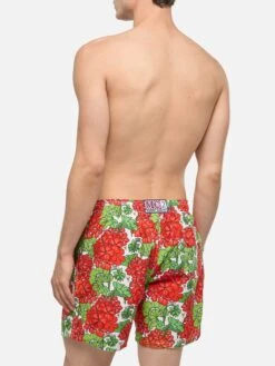 MC2 Saint Barth Mid-length Gustavia Swim-shorts With Flower Print | ALESSANDRO ENRIQUEZ SPECIAL EDITION 12 MC2 Saint Barth Mid-length Gustavia Swim-shorts With Flower Print | ALESSANDRO ENRIQUEZ SPECIAL EDITION -MC2 Saint Barth Store UID GUS000105368H MAN SWIMSHORT WHITE CHARACTERS ALESSANDROENRIQUEZ 3
