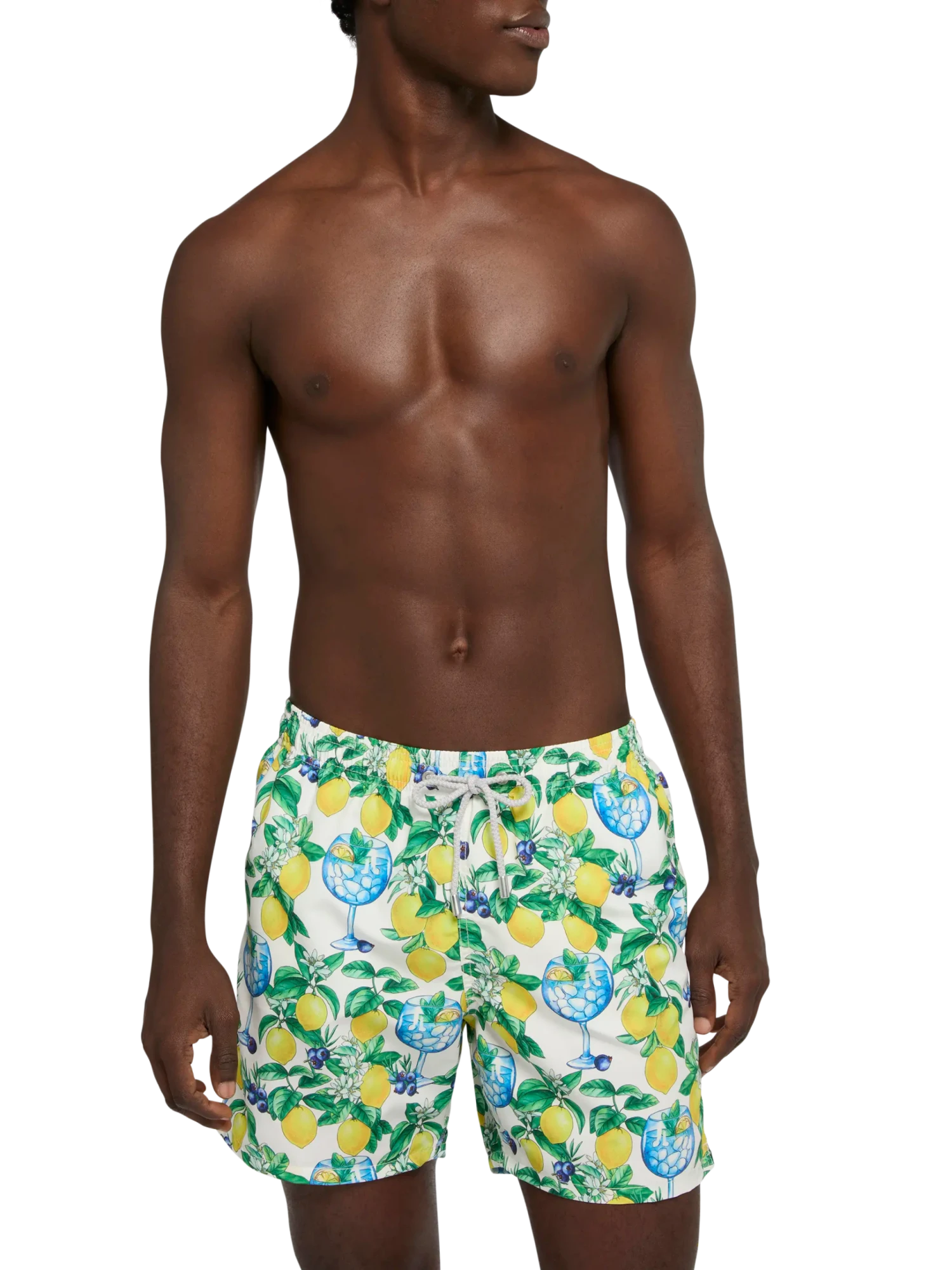 MC2 Saint Barth Mid-length Gustavia Swim-shorts With Gin And Lemons Print 5 MC2 Saint Barth Mid-length Gustavia Swim-shorts With Gin And Lemons Print - Image 3