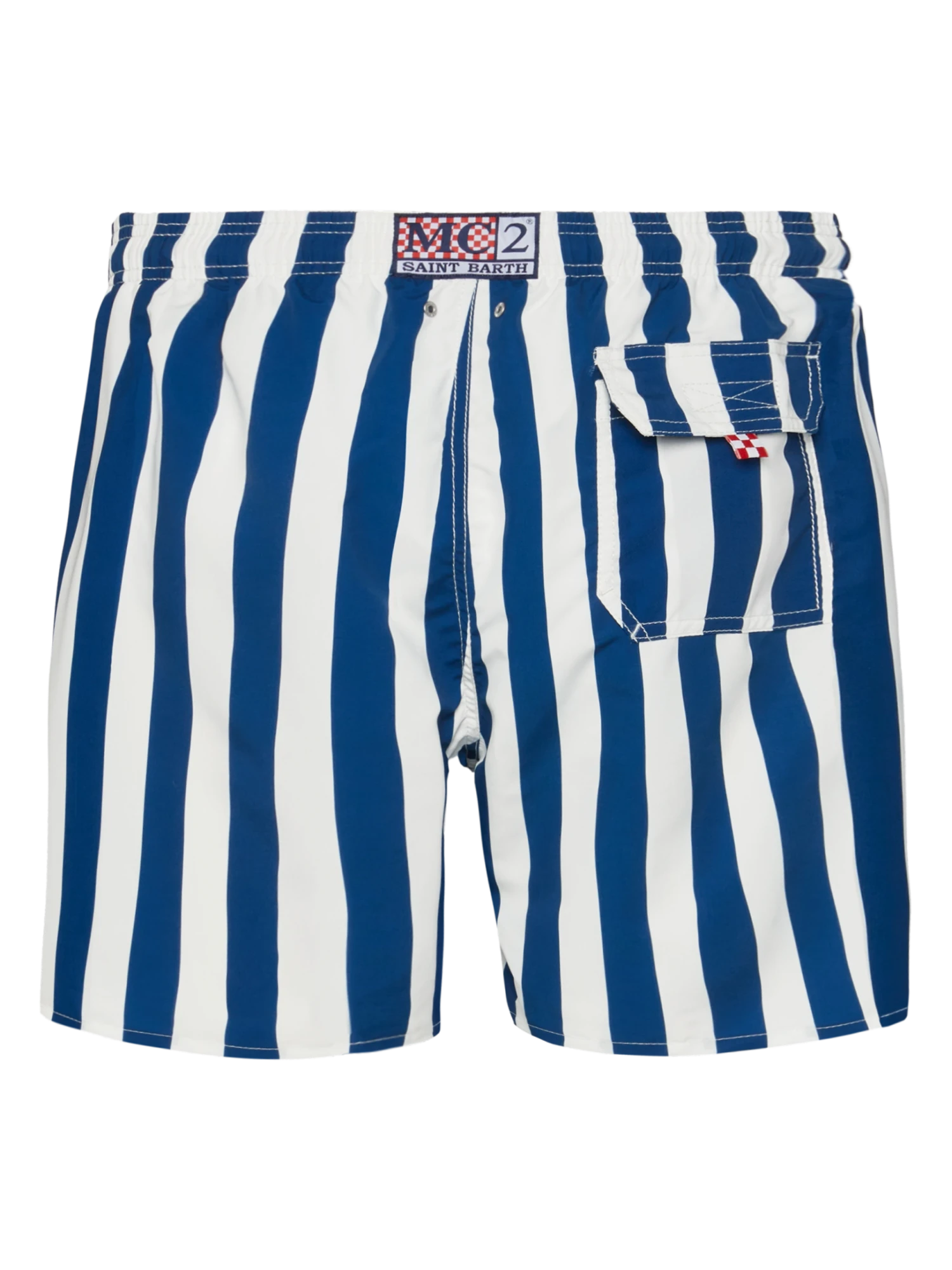 MC2 Saint Barth Mid-length Gustavia Swim-shorts With Sapore Di Mare Embroidery | SAPORE DI MARE SPECIAL EDITION 4 MC2 Saint Barth Mid-length Gustavia Swim-shorts With Sapore Di Mare Embroidery | SAPORE DI MARE SPECIAL EDITION - Image 2