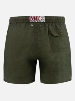 MC2 Saint Barth Mid-length Military Green Linen Swim-shorts Gustavia 8 MC2 Saint Barth Mid-length Military Green Linen Swim-shorts Gustavia -MC2 Saint Barth Store UID GUS000800019H Mid length military green linen Gustavia 2