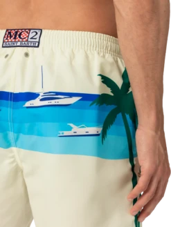 MC2 Saint Barth Mid-length Gustavia Swim-shorts With Formentera Postcard Placed Print 13 MC2 Saint Barth Mid-length Gustavia Swim-shorts With Formentera Postcard Placed Print -MC2 Saint Barth Store UID GUS000901239H MAN SWIMSHORT WHITE 20250418133500 06