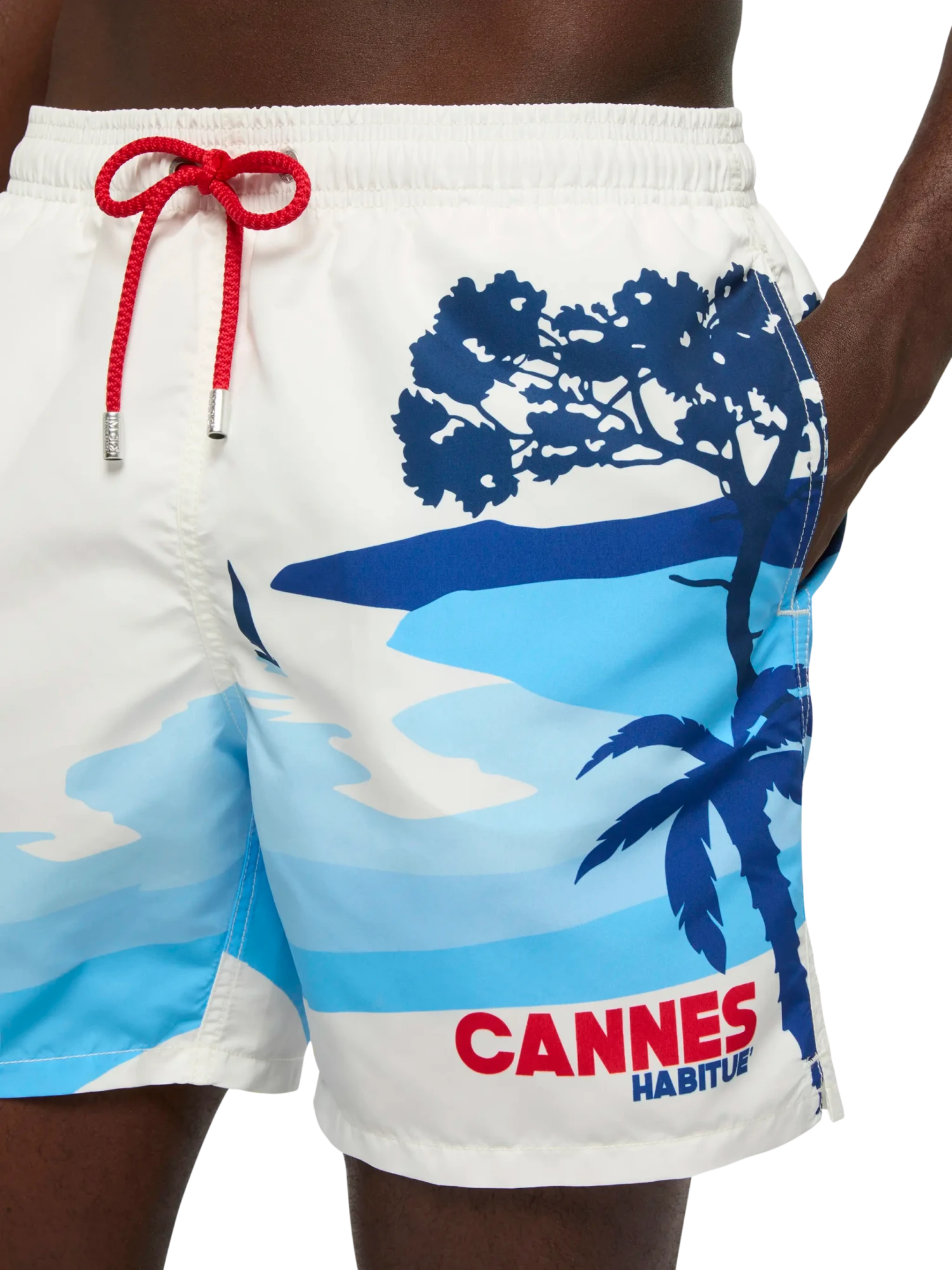 MC2 Saint Barth Mid-length Gustavia Swim-shorts With Cannes Postcard Placed Print 6 MC2 Saint Barth Mid-length Gustavia Swim-shorts With Cannes Postcard Placed Print - Image 4