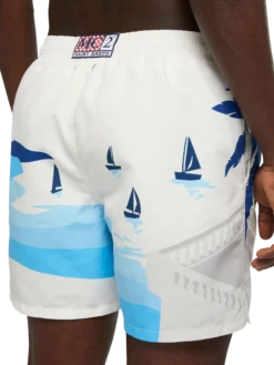 MC2 Saint Barth Mid-length Gustavia Swim-shorts With Cannes Postcard Placed Print 13 MC2 Saint Barth Mid-length Gustavia Swim-shorts With Cannes Postcard Placed Print -MC2 Saint Barth Store UID GUS000902668H MAN SWIMSHORT WHITE POSTCARDPLACES 0 4