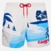 MC2 Saint Barth Mid-length Gustavia Swim-shorts With Cannes Postcard Placed Print 2 MC2 Saint Barth Mid-length Gustavia Swim-shorts With Cannes Postcard Placed Print -MC2 Saint Barth Store UID GUS000902668H MAN SWIMSHORT WHITE POSTCARD PLACES 5