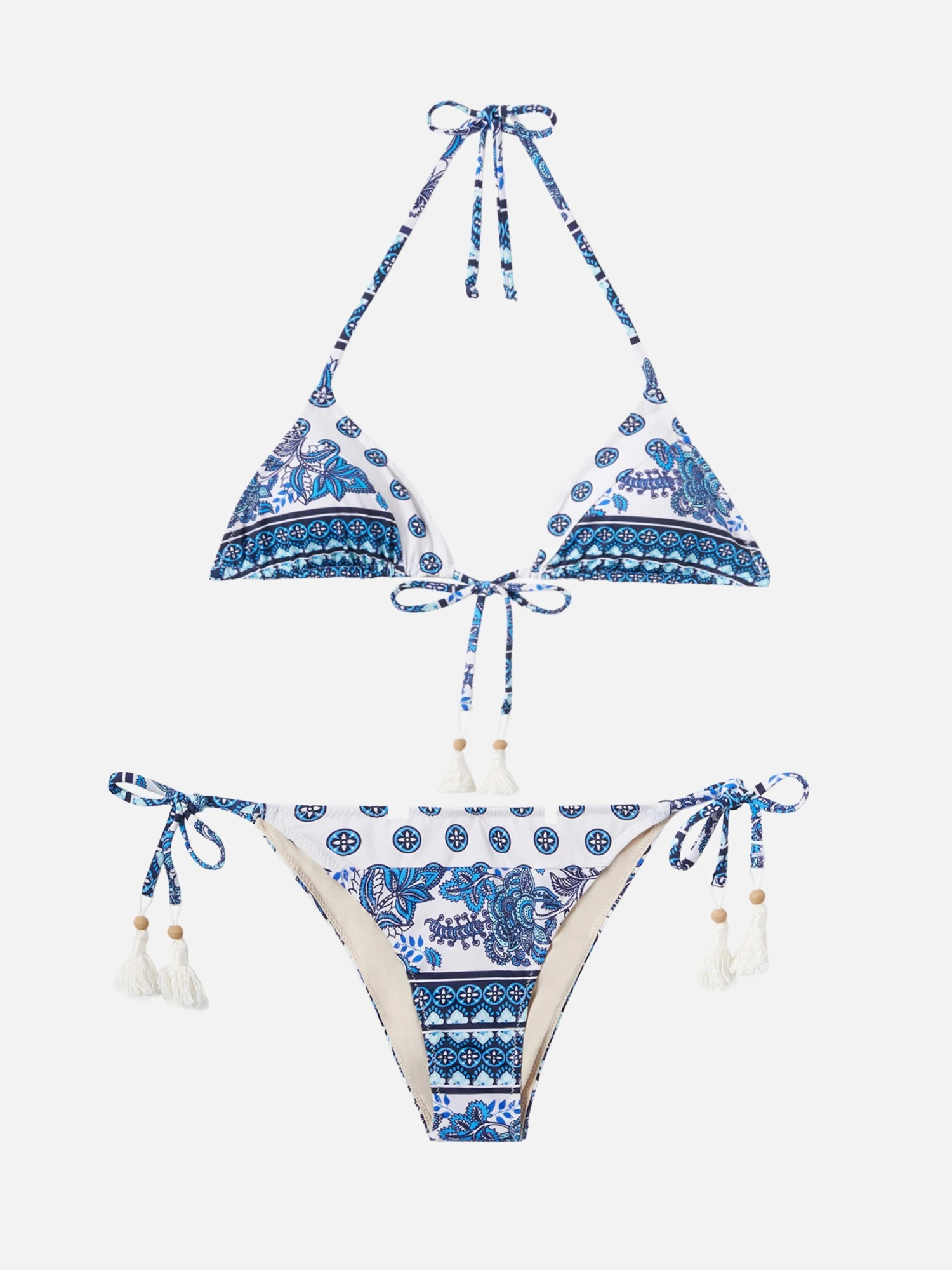 MC2 Saint Barth Himani Triangle Bikini With Gipsy Print 3 MC2 Saint Barth Himani Triangle Bikini With Gipsy Print