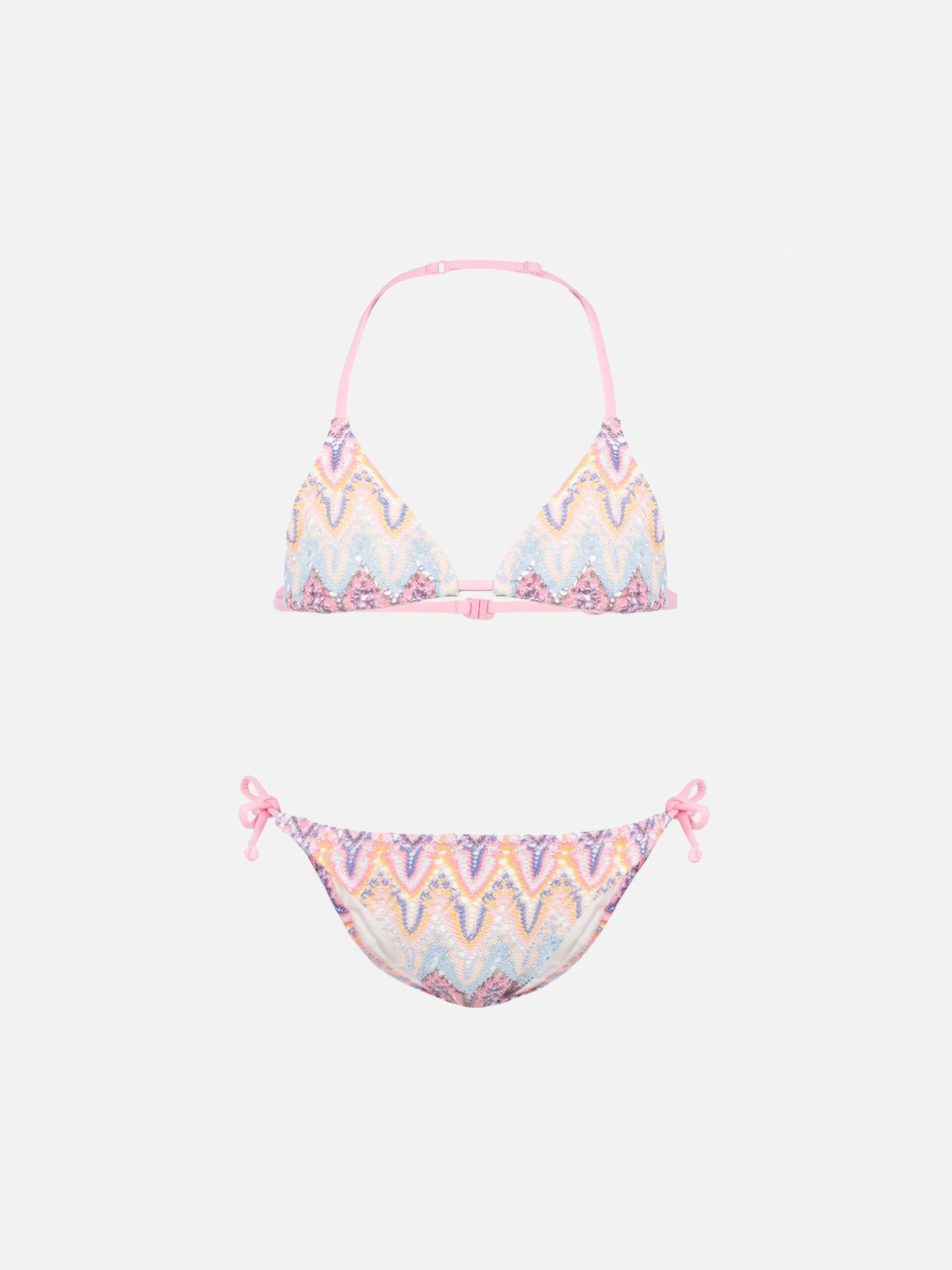 MC2 Saint Barth Holly Classic Triangle Bikini In Raschel Fabric 3 MC2 Saint Barth Holly Classic Triangle Bikini In Raschel Fabric