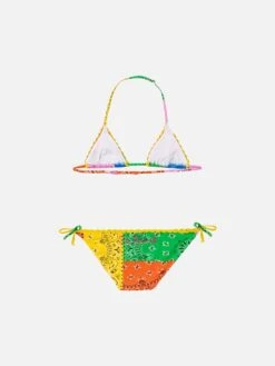 Alternative view of MC2 Saint Barth Girl Bikini With Bandanna Print