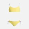 MC2 Saint Barth Girl Zebra Embossed Bralette Bikini Jaiden 2 MC2 Saint Barth Girl Zebra Embossed Bralette Bikini Jaiden -MC2 Saint Barth Store UID JAI000100079F GIRL BIKINI YELLOW 1 1
