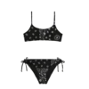 MC2 Saint Barth Girl Bralette Bikini With Bandanna Print 1 MC2 Saint Barth Girl Bralette Bikini With Bandanna Print -MC2 Saint Barth Store UID JAI000100177B GIRL BIKINI BLACK 0 0 1