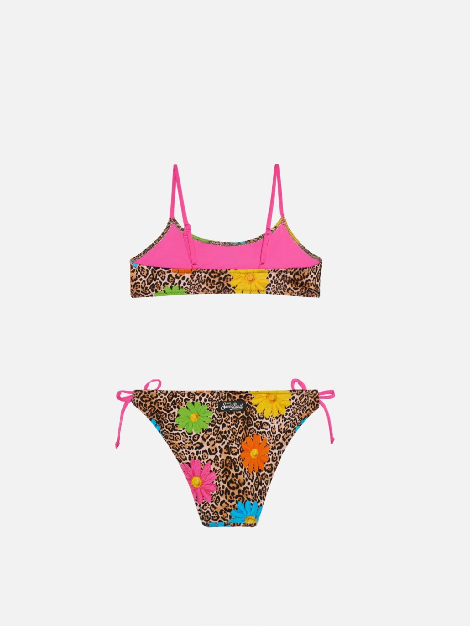 MC2 Saint Barth Girl Bralette Bikini With Leopard Print 4 MC2 Saint Barth Girl Bralette Bikini With Leopard Print - Image 2