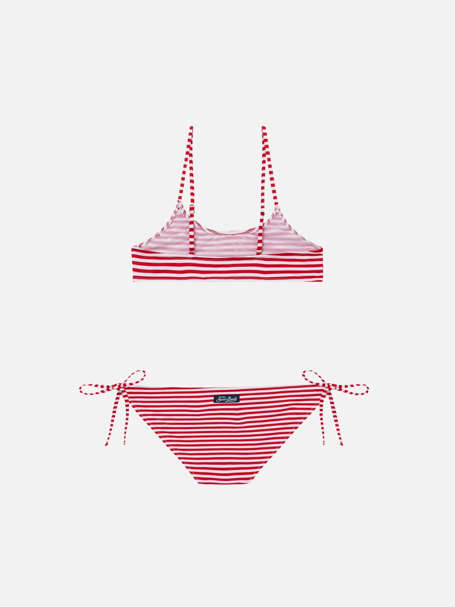 MC2 Saint Barth Jaiden Bralette Bikini With Striped Print 3 MC2 Saint Barth Jaiden Bralette Bikini With Striped Print - Image 2