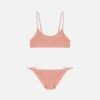 MC2 Saint Barth Jaiden Pink Crinkle Bralette Bikini 1 MC2 Saint Barth Jaiden Pink Crinkle Bralette Bikini -MC2 Saint Barth Store UID JAI000303161H GIRL BIKINI PINK 01