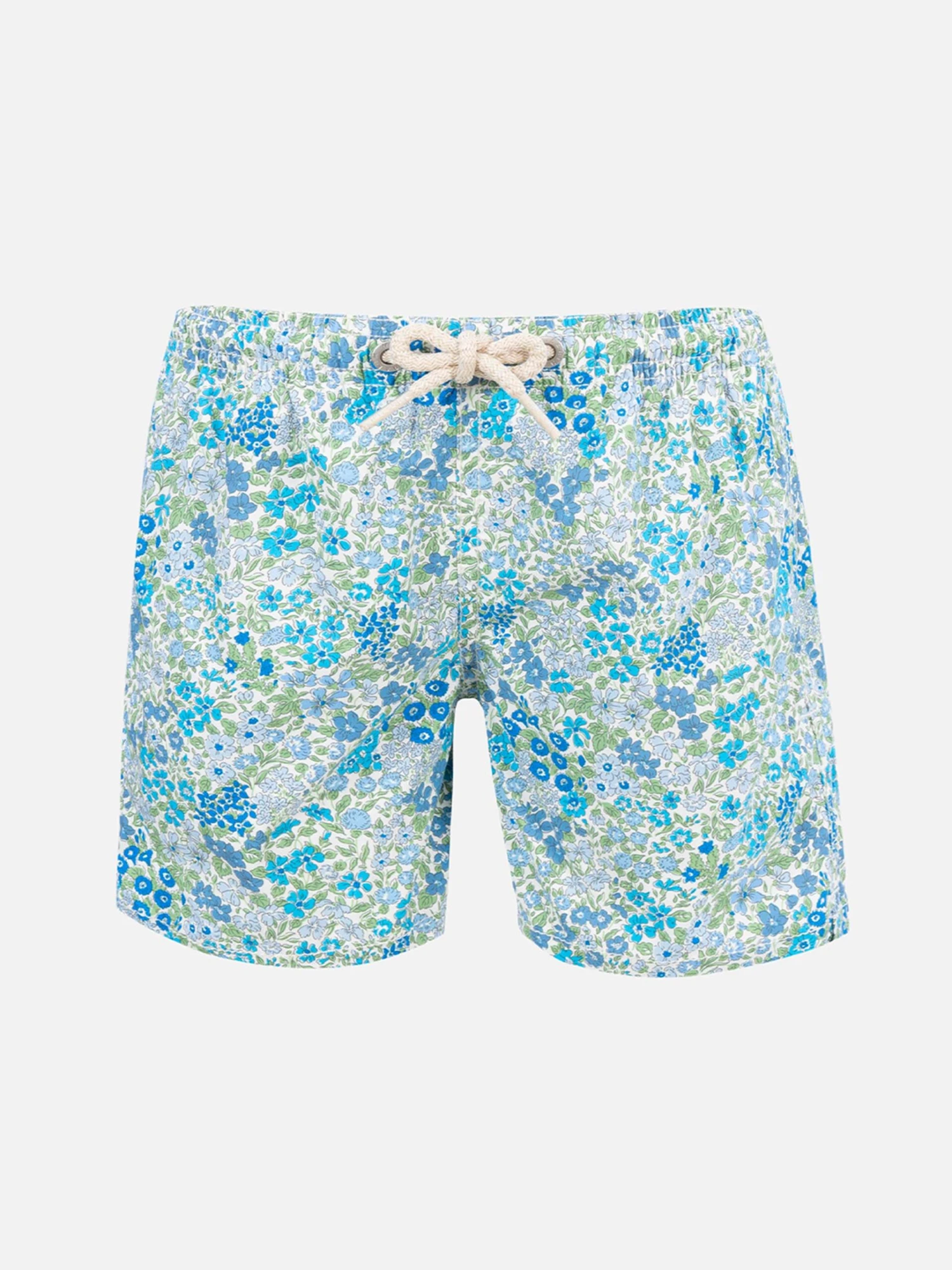 MC2 Saint Barth Boy Mid-length Jean Swim-shorts With Joanna Luise Print | MADE WITH LIBERTY FABRIC 3 MC2 Saint Barth Boy Mid-length Jean Swim-shorts With Joanna Luise Print | MADE WITH LIBERTY FABRIC