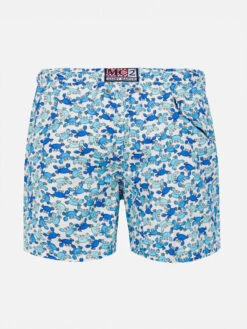 Alternative view of MC2 Saint Barth Boy Swim Shorts With Crab Print