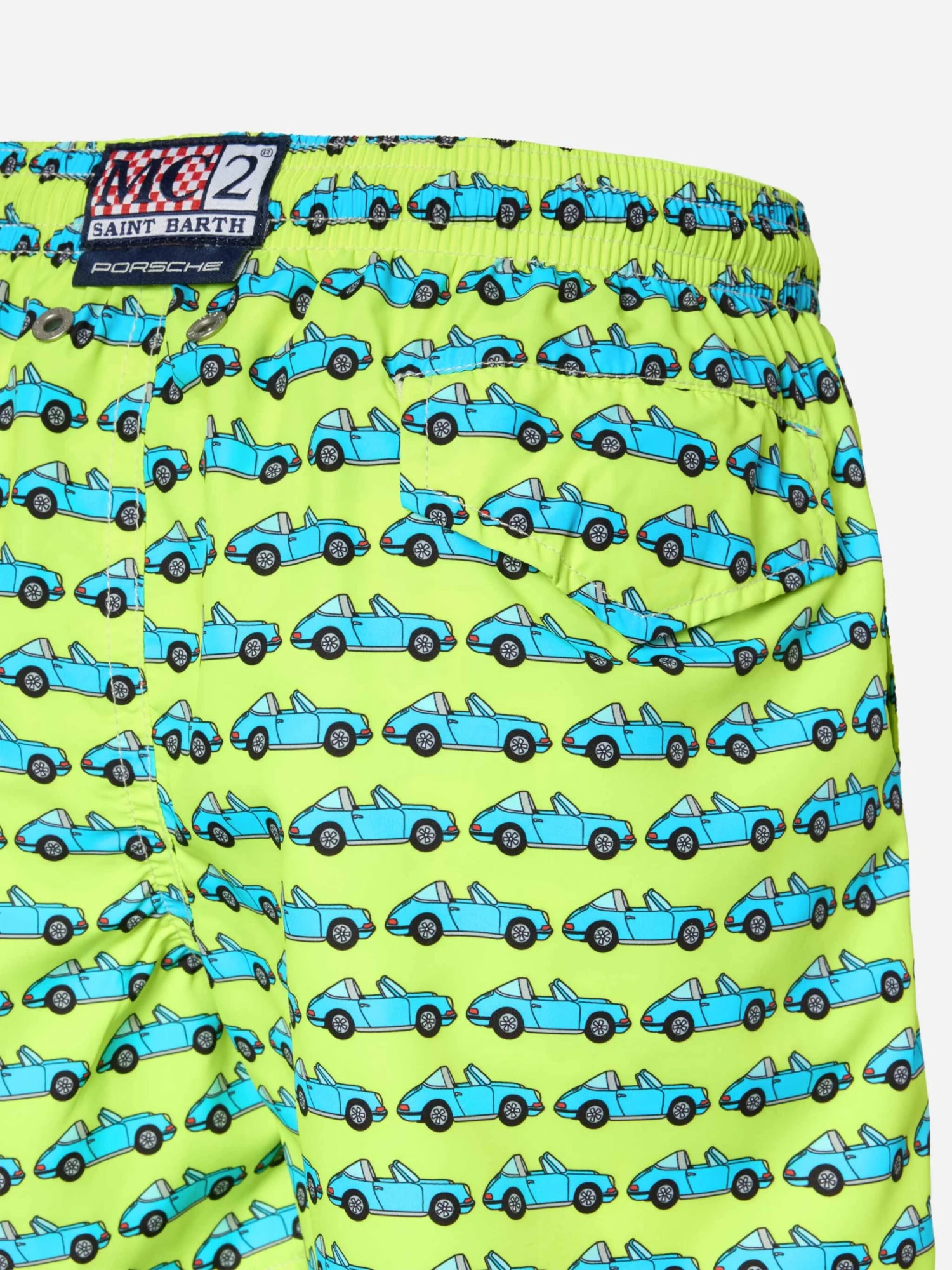 MC2 Saint Barth Jean Lighting Lightweight Fabric Swim Shorts With Car Print 5 MC2 Saint Barth Jean Lighting Lightweight Fabric Swim Shorts With Car Print - Image 3