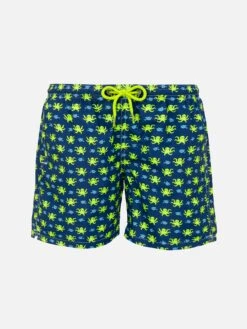 MC2 Saint Barth Boy Swim Shorts With Octopus Print