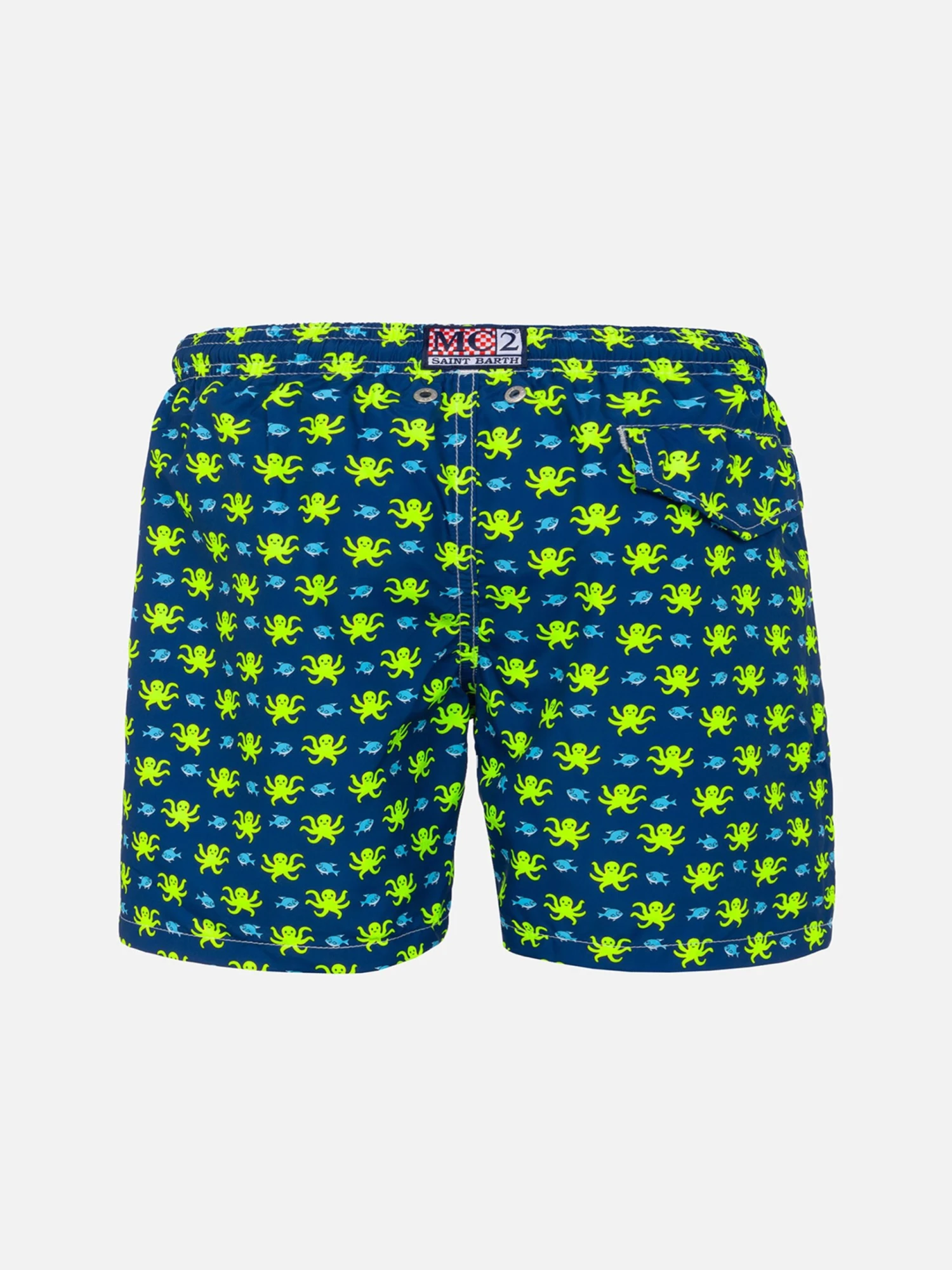 MC2 Saint Barth Boy Swim Shorts With Octopus Print 4 MC2 Saint Barth Boy Swim Shorts With Octopus Print - Image 2