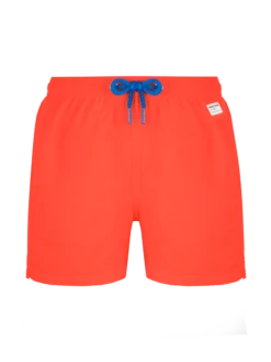 MC2 Saint Barth Jean Lighting Pantone Lightweight Fluo Orange Swim Shorts| PANTONE® SPECIAL EDITION