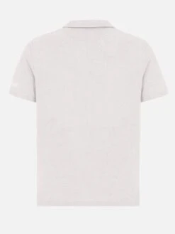 MC2 Saint Barth Jeremy White Terry Buttonless Polo Shirt -MC2 Saint Barth Store UID JER000101387H MAN POLOSHIRT WHITE 20250319123500 05