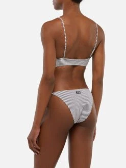 MC2 Saint Barth Virgo Classic Swim Briefs With Striped Print - Judy Seersucker Bralette Top With Striped Print 10 MC2 Saint Barth Virgo Classic Swim Briefs With Striped Print - Judy Seersucker Bralette Top With Striped Print -MC2 Saint Barth Store UID JUD000106478H WOMAN TOPBIKINI BLUE STRIPES MC2 3