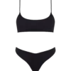 MC2 Saint Barth Woman Black Ribbed Bralette Bikini Judy Naomi 1 MC2 Saint Barth Woman Black Ribbed Bralette Bikini Judy Naomi -MC2 Saint Barth Store UID JUD0001RIBTT WOMAN TOP BLACK 9