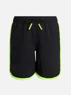 MC2 Saint Barth Boy Long Lentgh Black Swim Shorts Kyte Comfort Jr