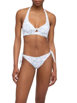 Alternative view of MC2 Saint Barth Classic Triangle Bikini Leda Yali With Floral Print