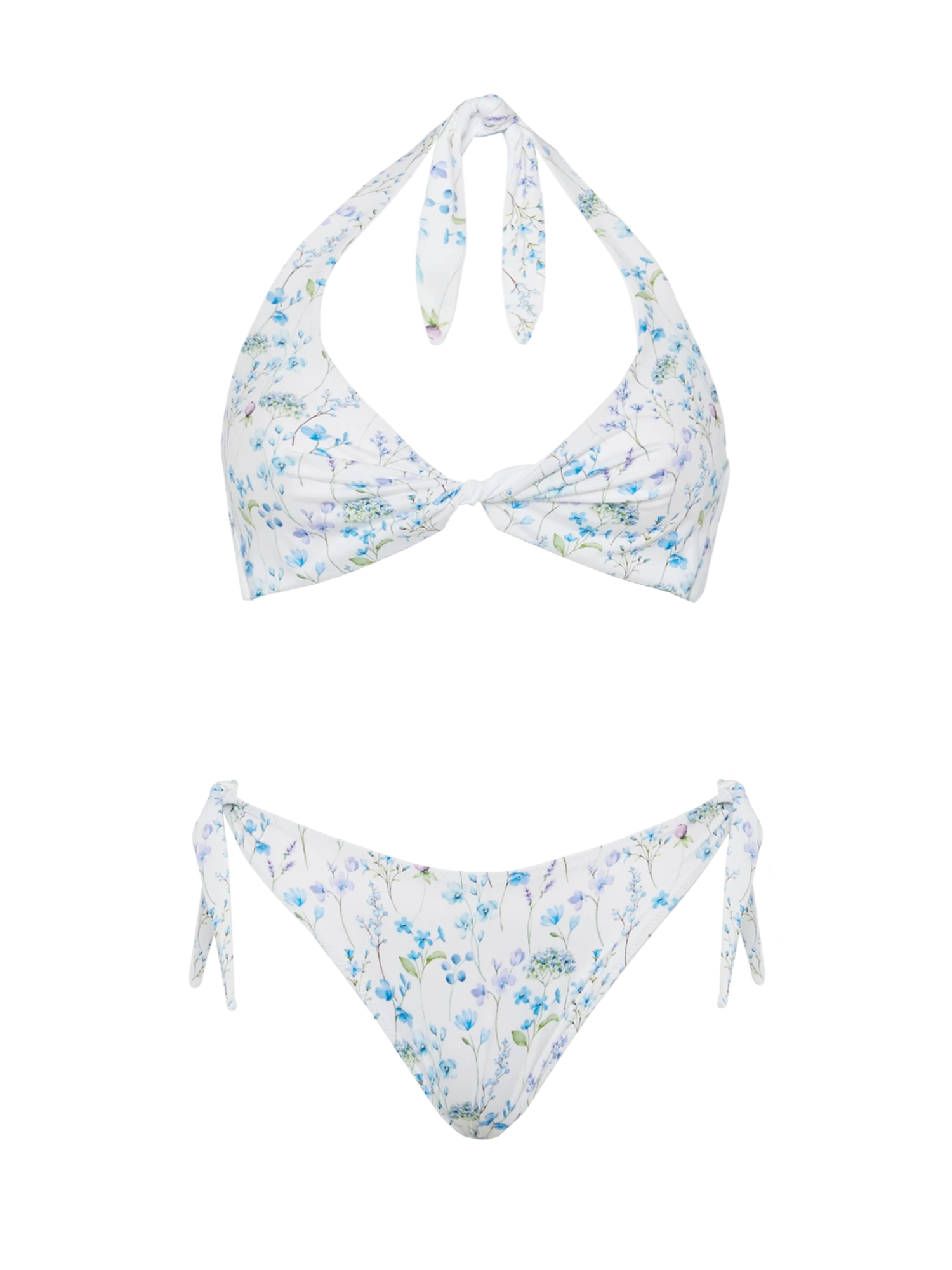 MC2 Saint Barth Classic Triangle Bikini Leda Yali With Floral Print 3 MC2 Saint Barth Classic Triangle Bikini Leda Yali With Floral Print
